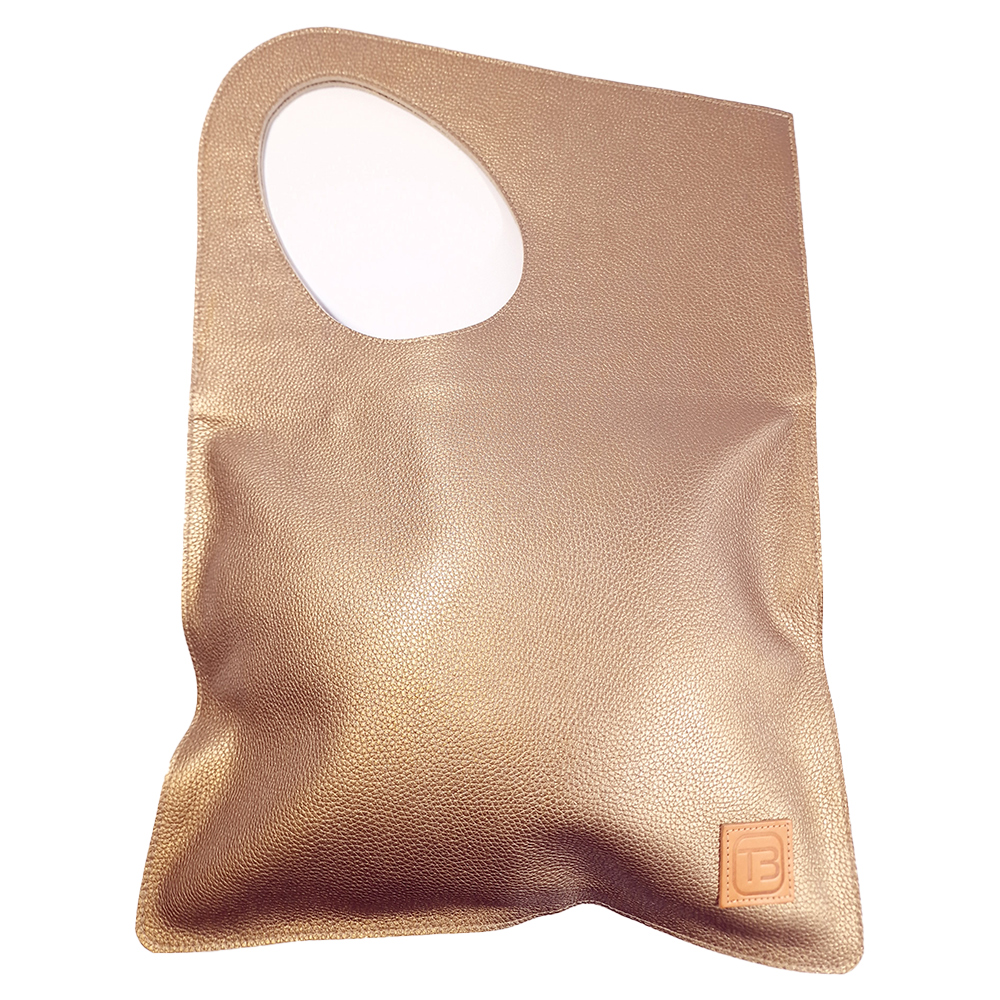 Kožená taška EGG - Gold