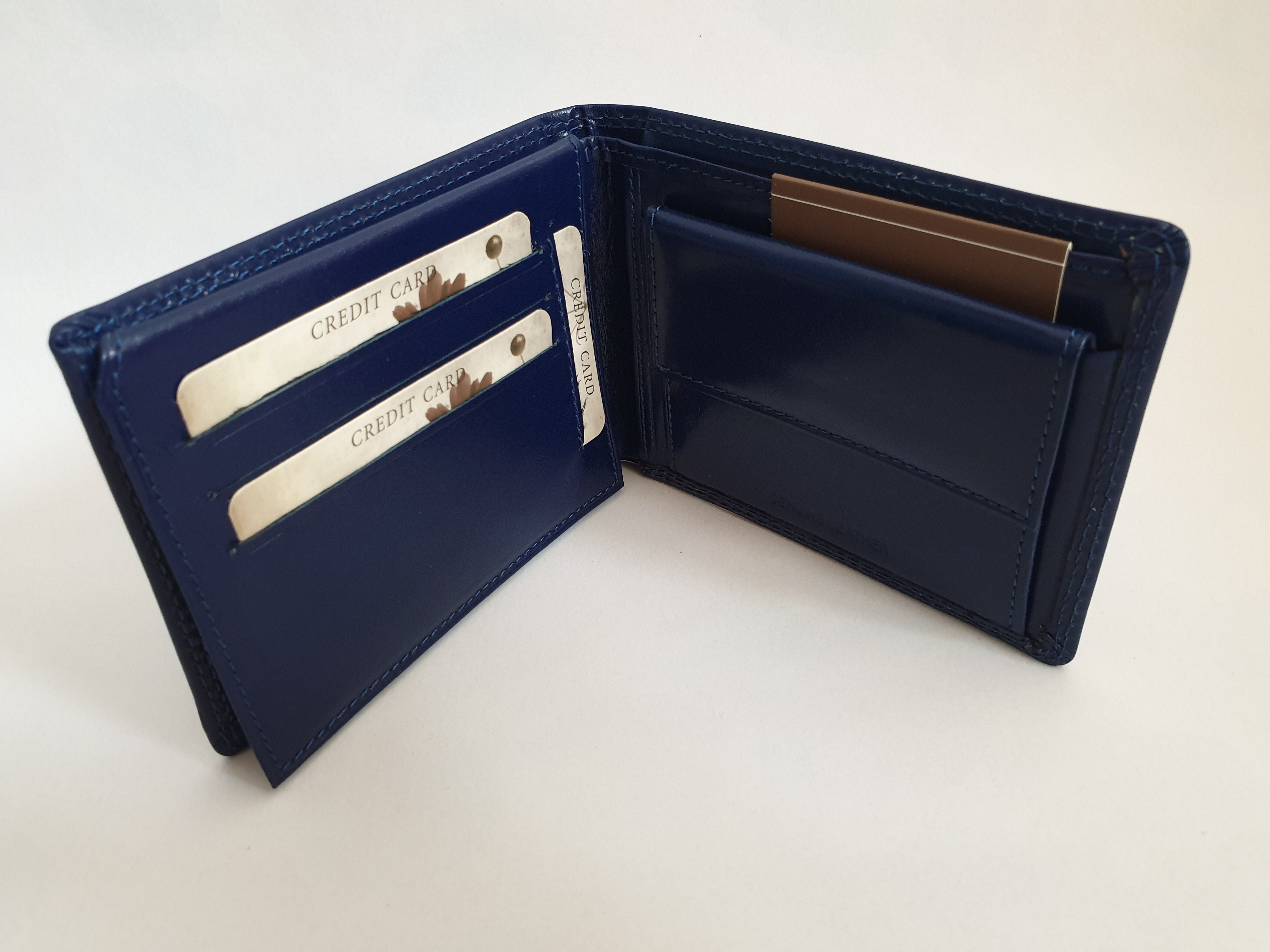 Pánská peněženka V803 - Modrá