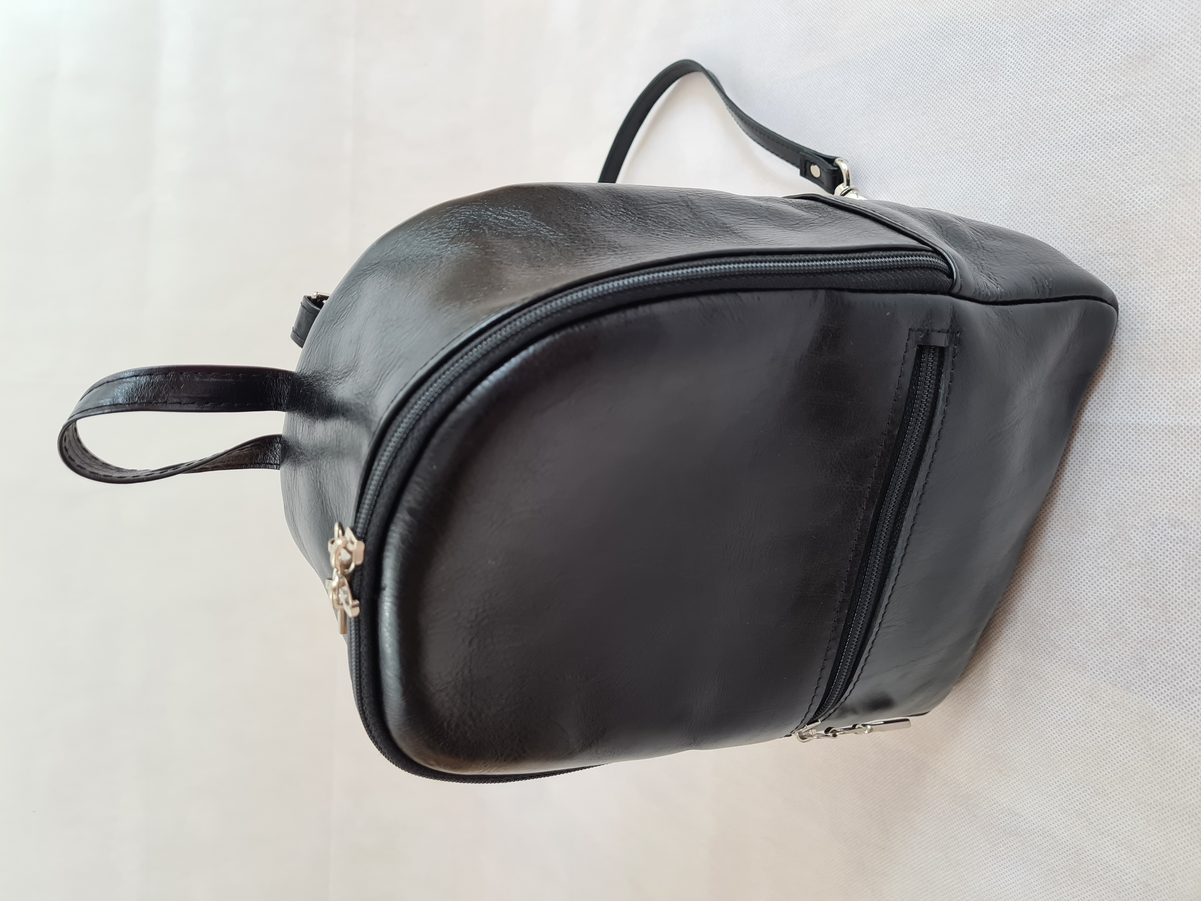 Kožený batoh Arco - černo