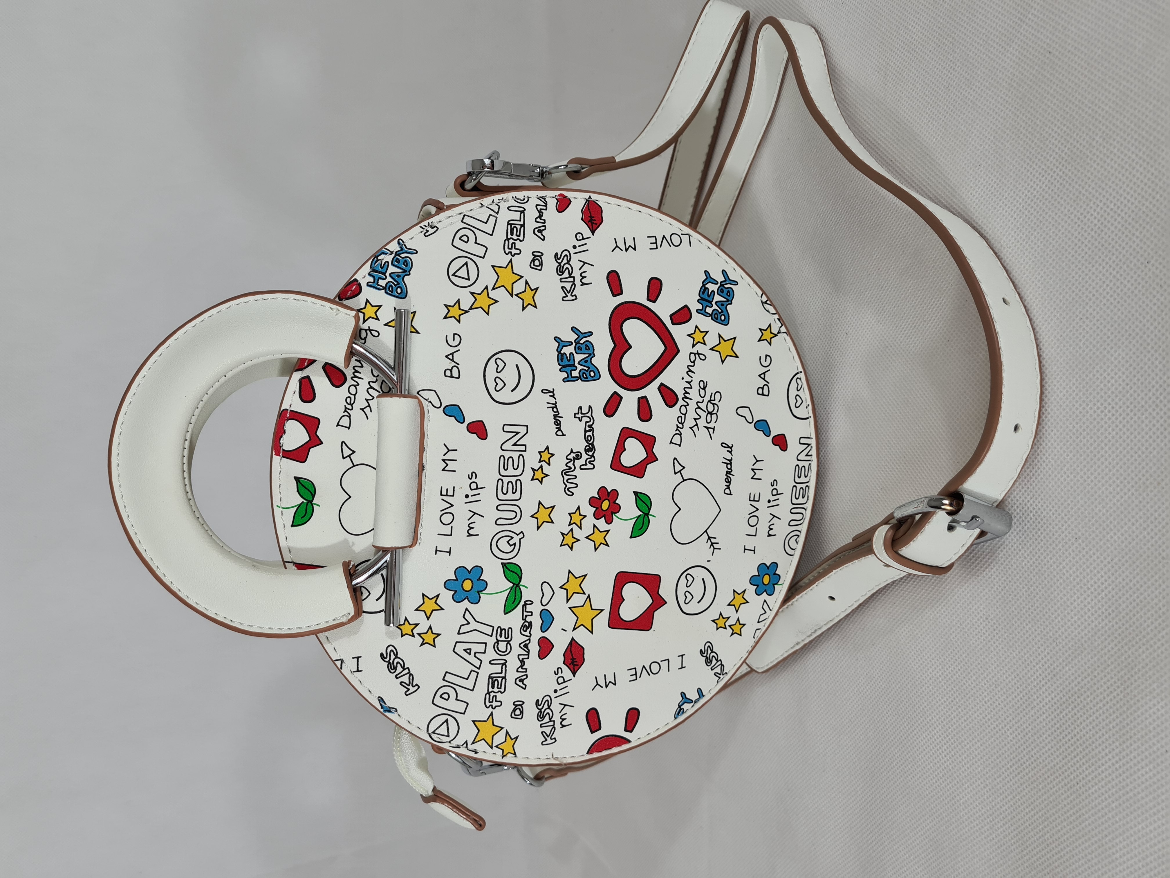 Kabelka Queen - bílá