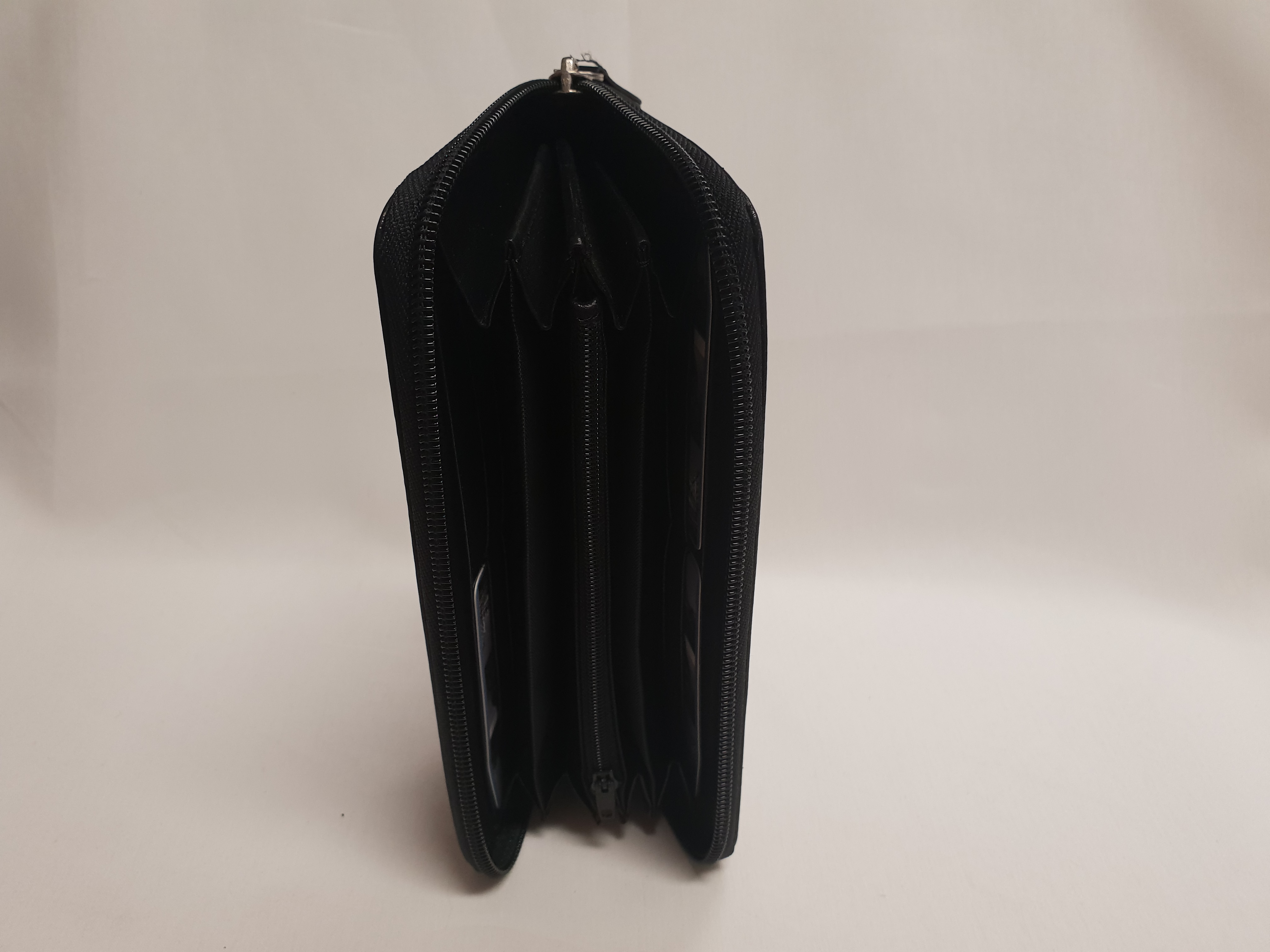 Dámská peněženka z hovězí kůže V923 černá 