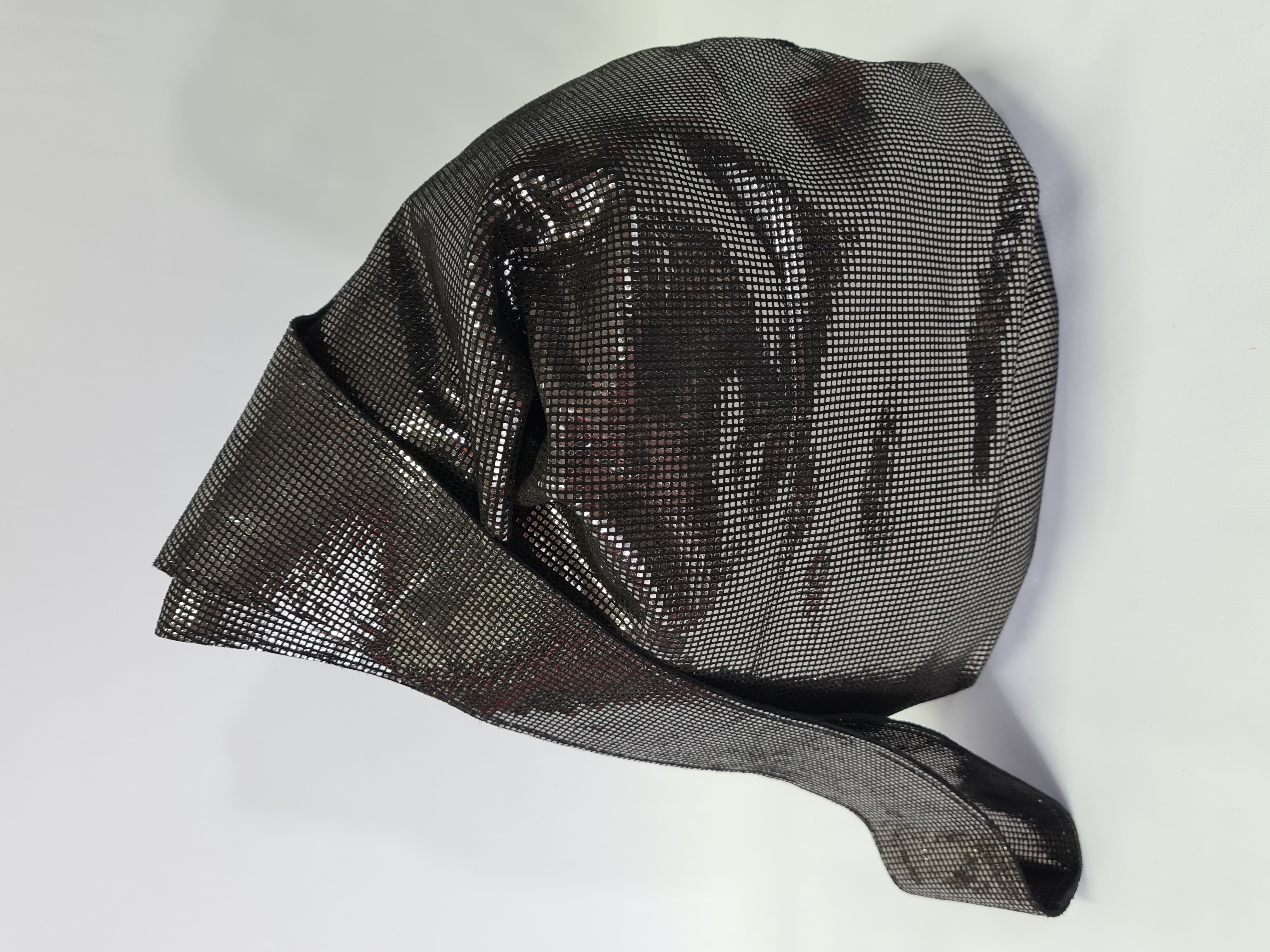 Kožený uzlík - černá lesklá