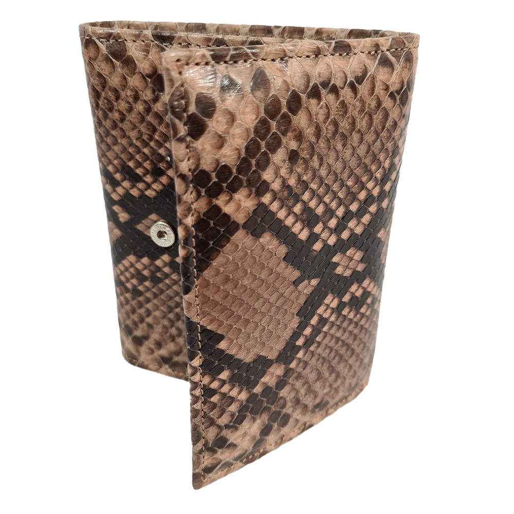 Dámská hadí peněženka Eve - Světle hnědá