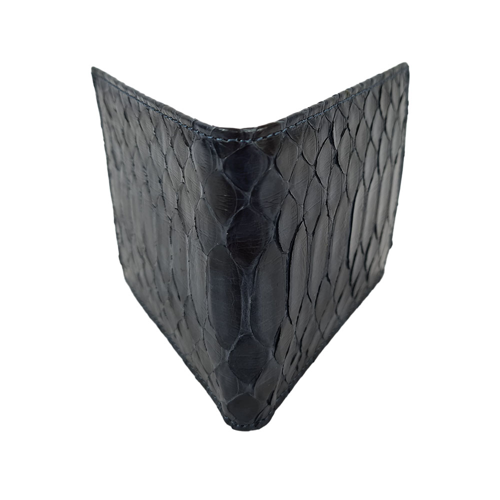 Pánská hadí peněženka Damian - Tmavě modrá