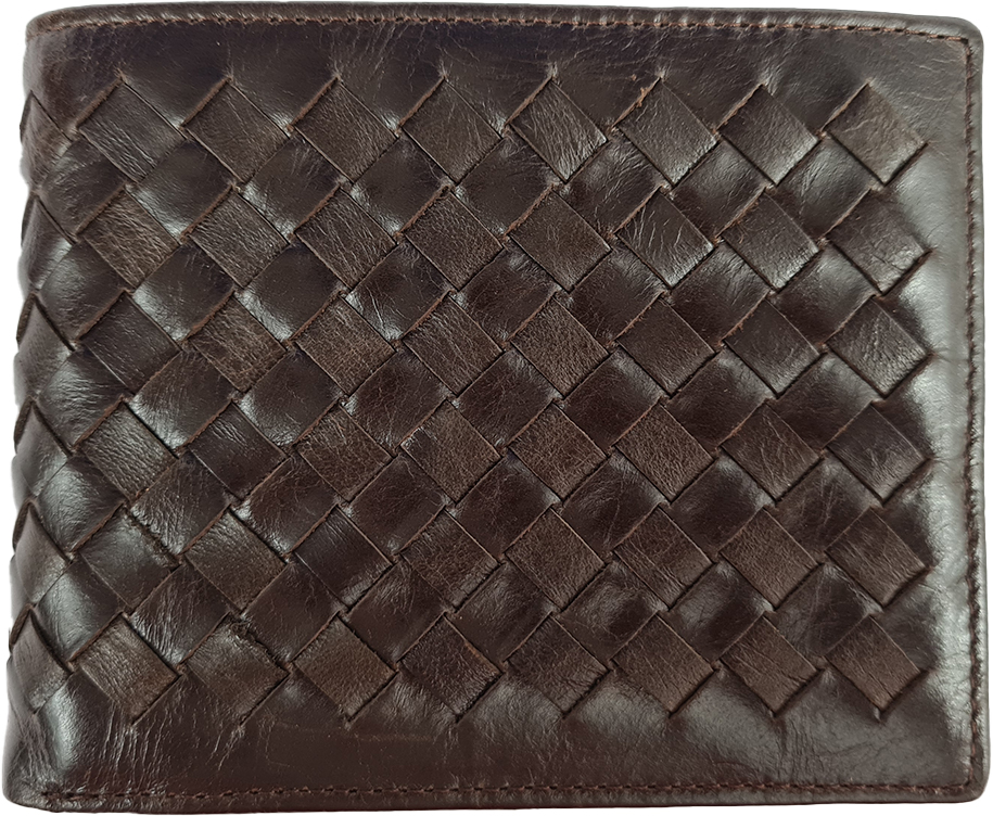 Pánská kožená peněženka Treccia - hnědá