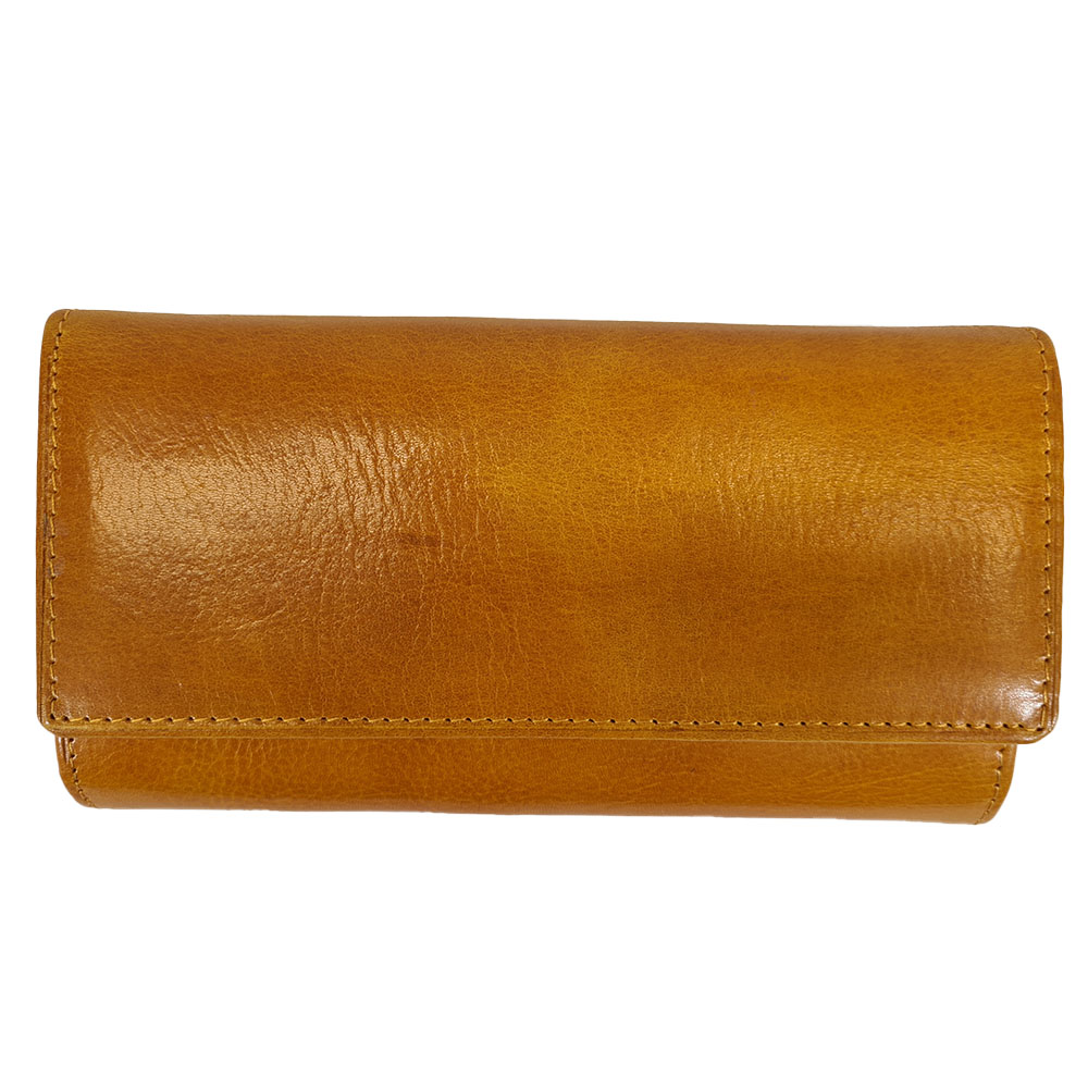 Dámská kožená peněženka 901 - Žlutá