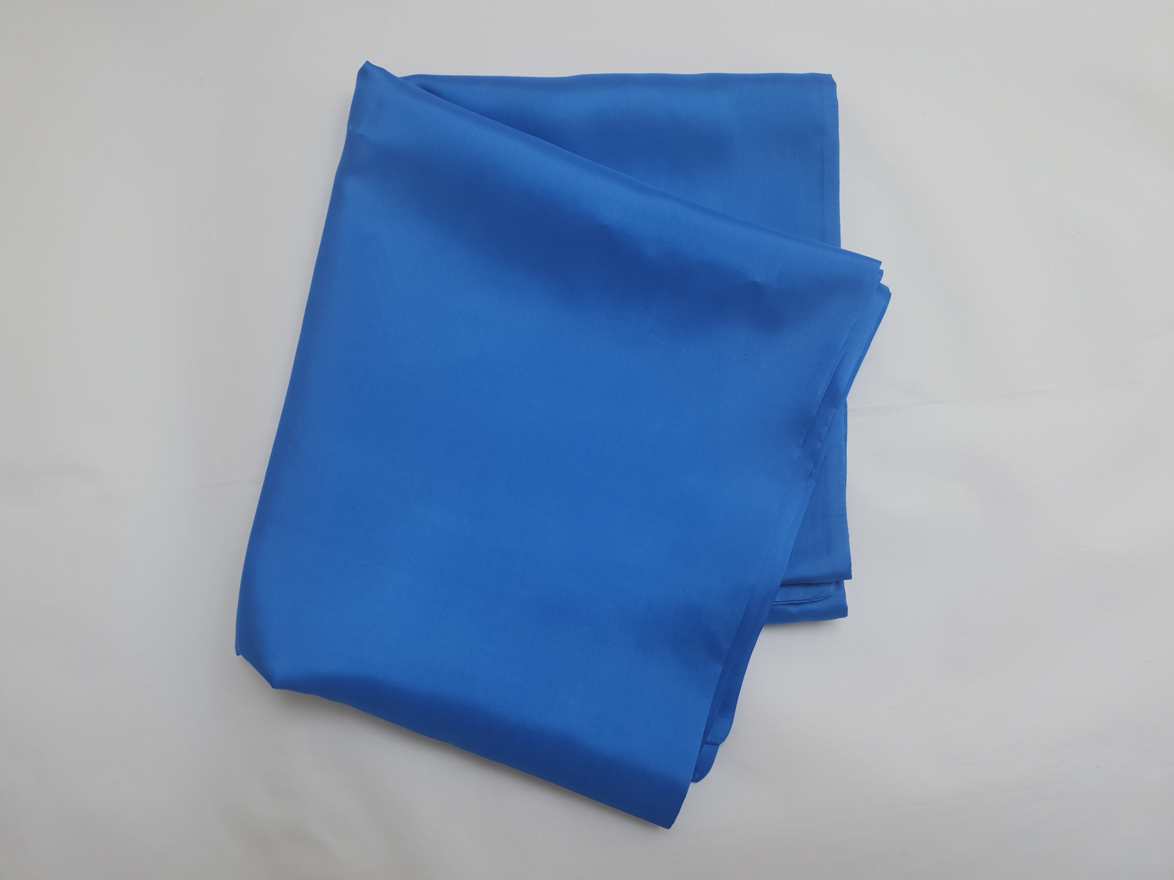 Hedvábná dvojitá šála velká - modrá