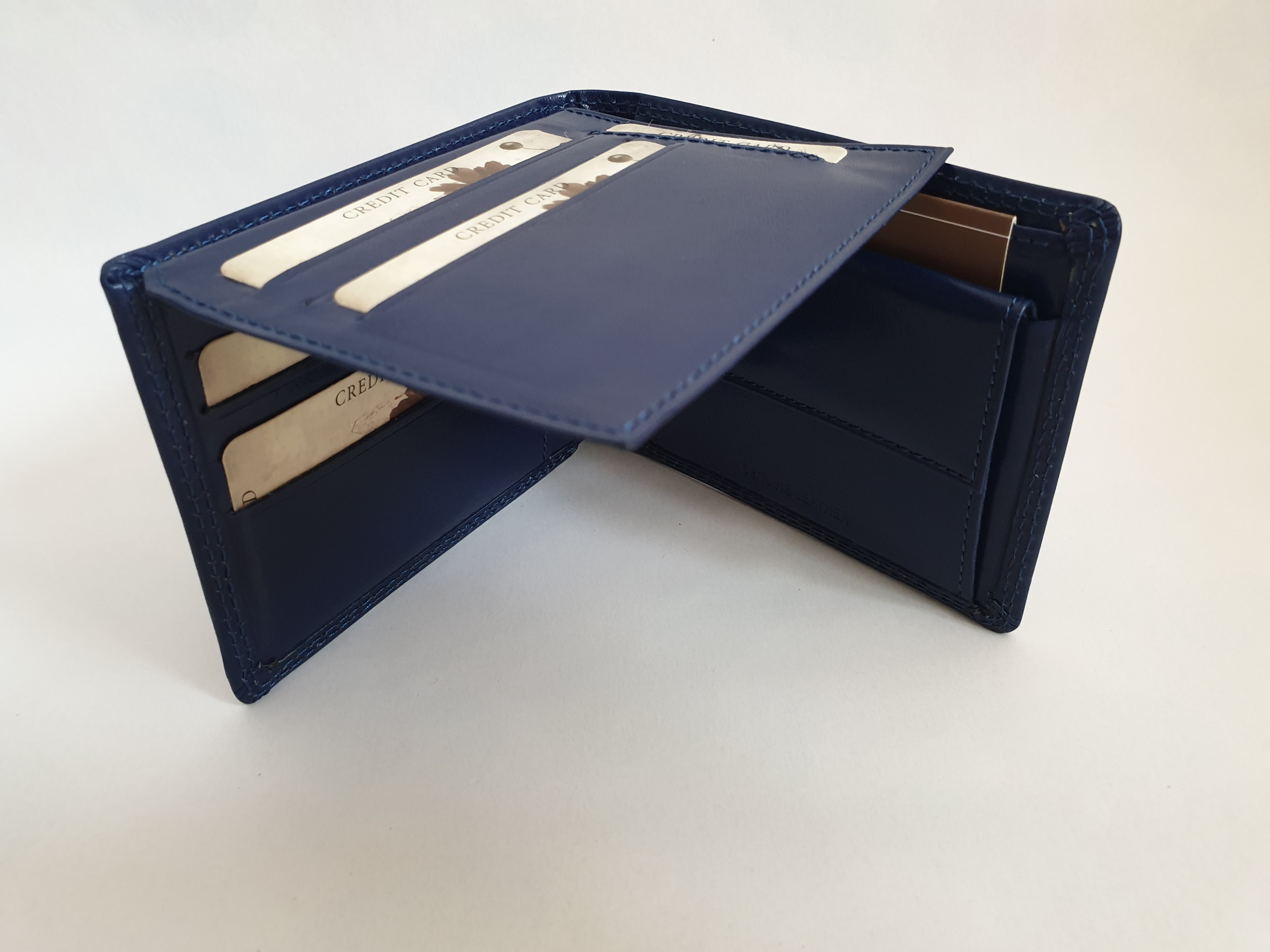 Pánská peněženka V803 - Modrá