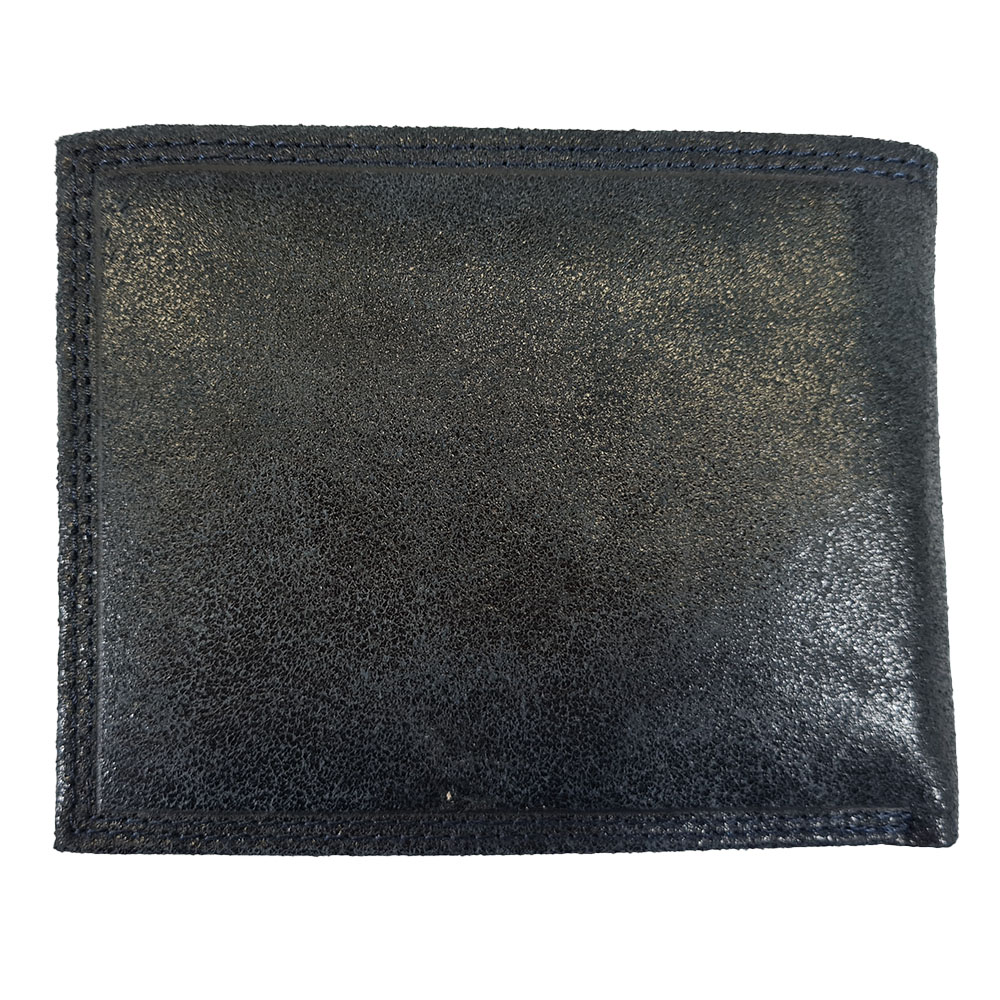 Pánská kožená peněženka Polo - Modrá