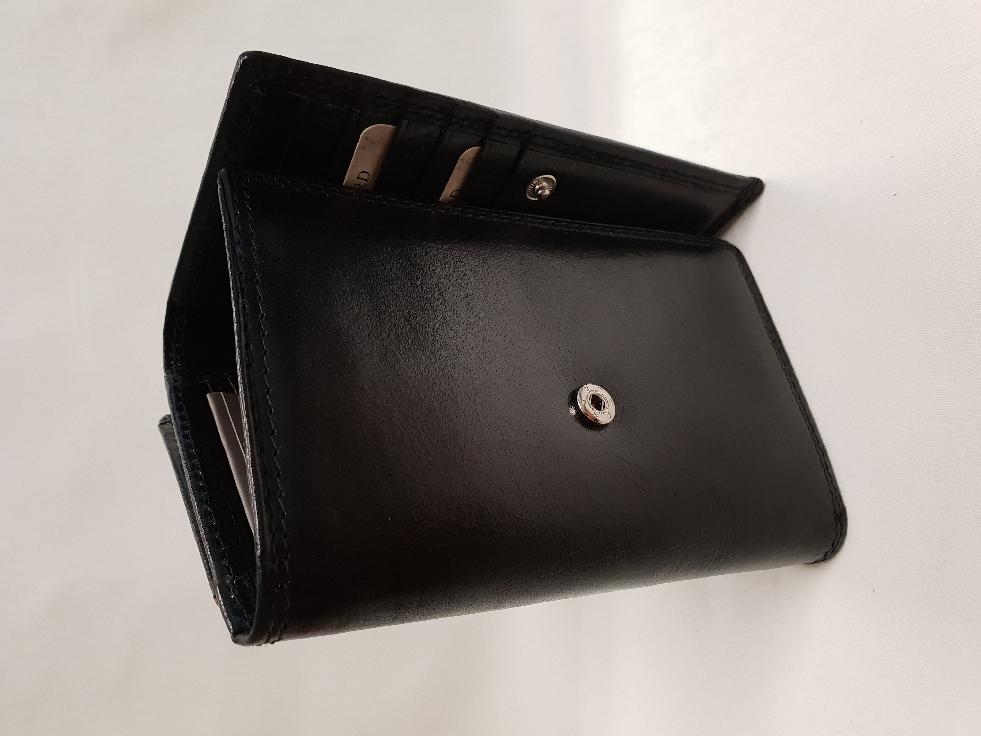 Dámská kožená peněženka 907 - černá