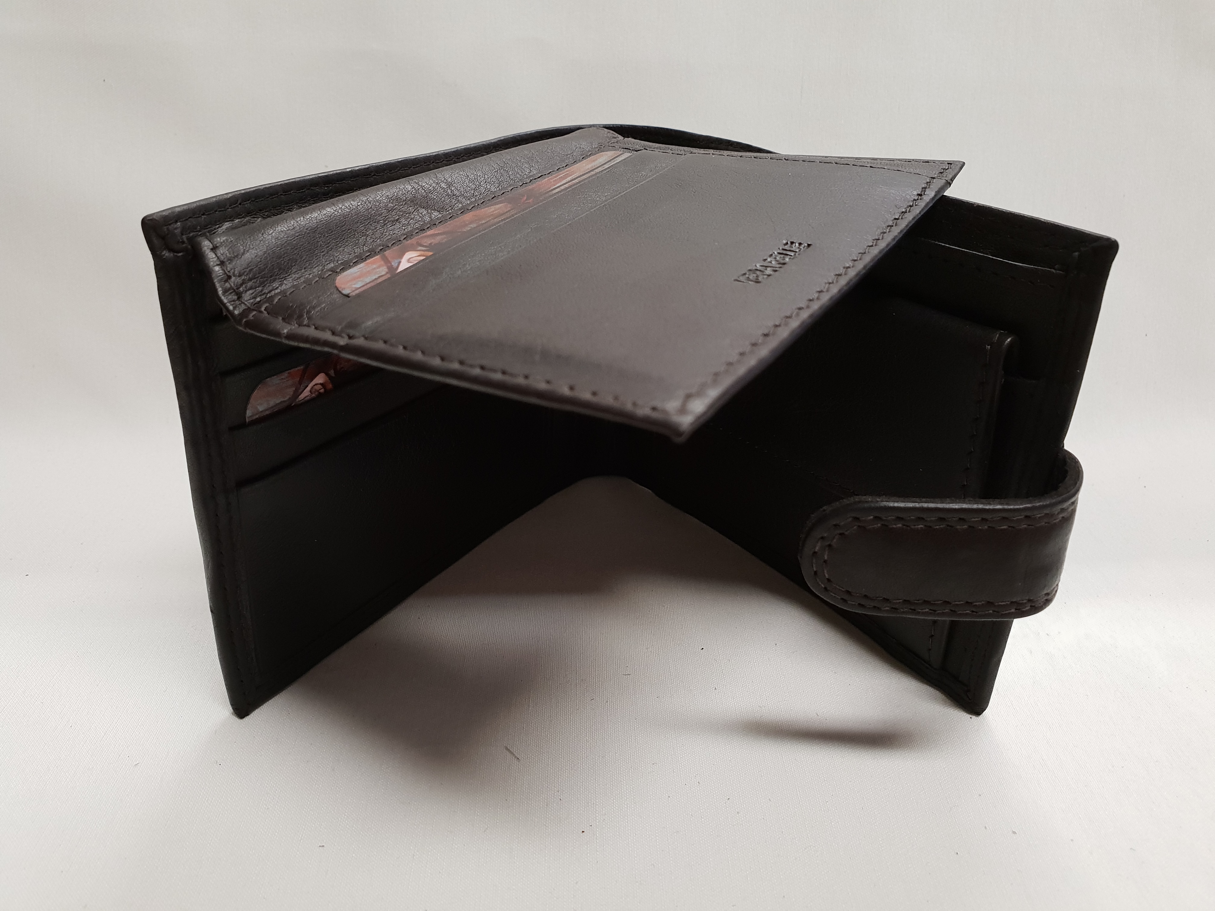 Pánská peněženka SA819 tmavě hnědá