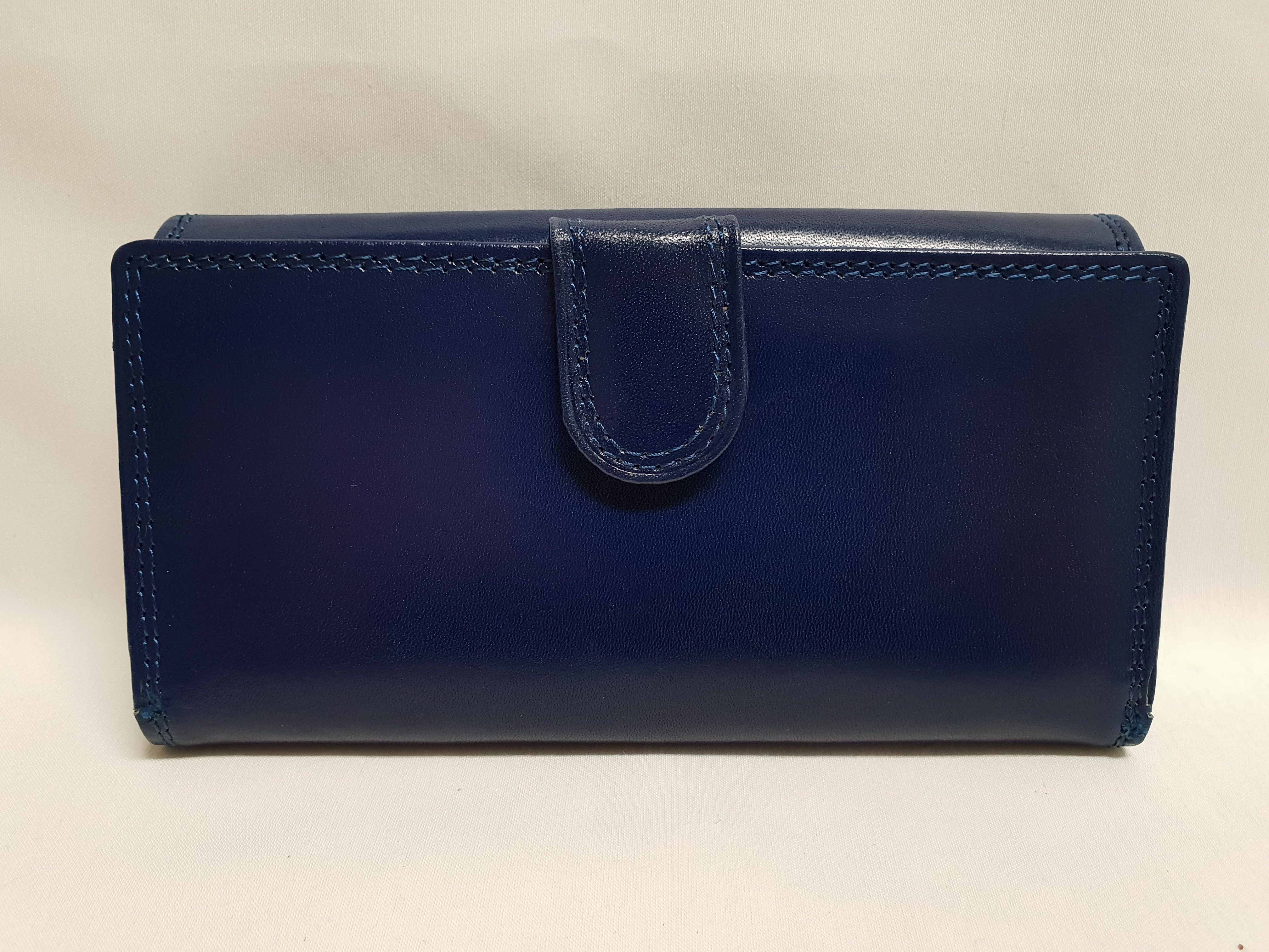 Dámská kožená peněženka 901 - tmavě modrá