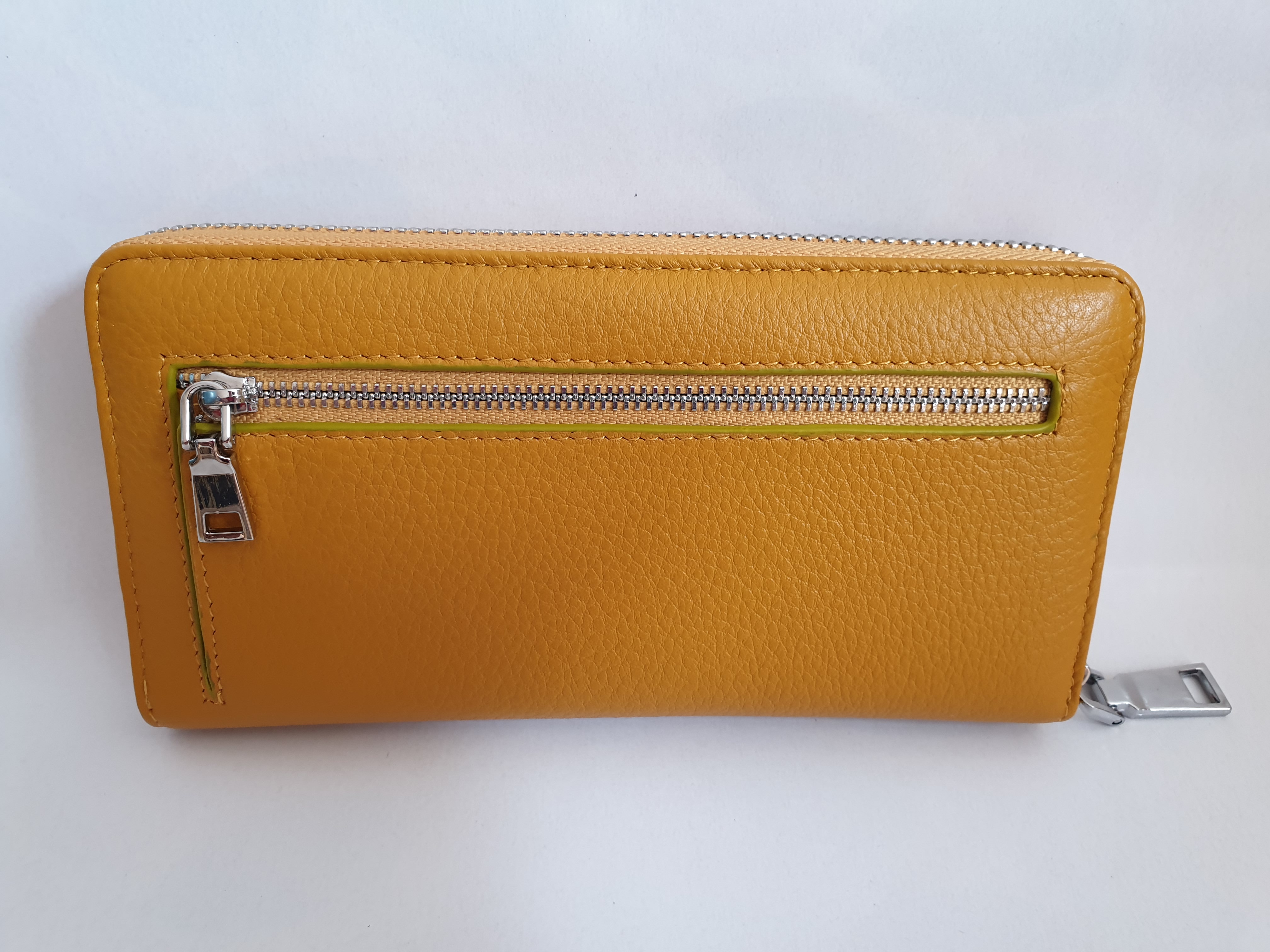 Dámská kožená peněženka 534 - Žlutá