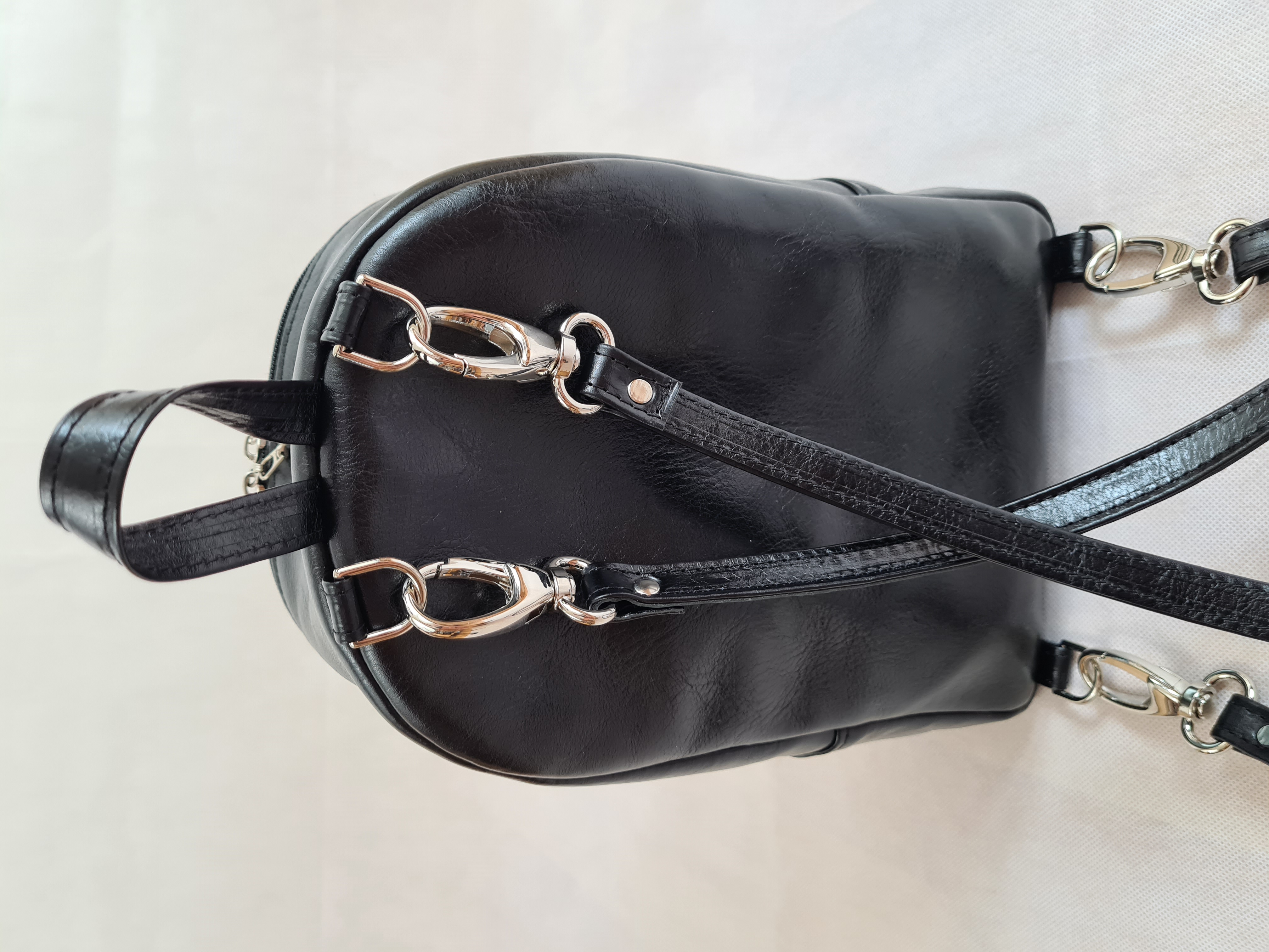 Kožený batoh Arco - černo