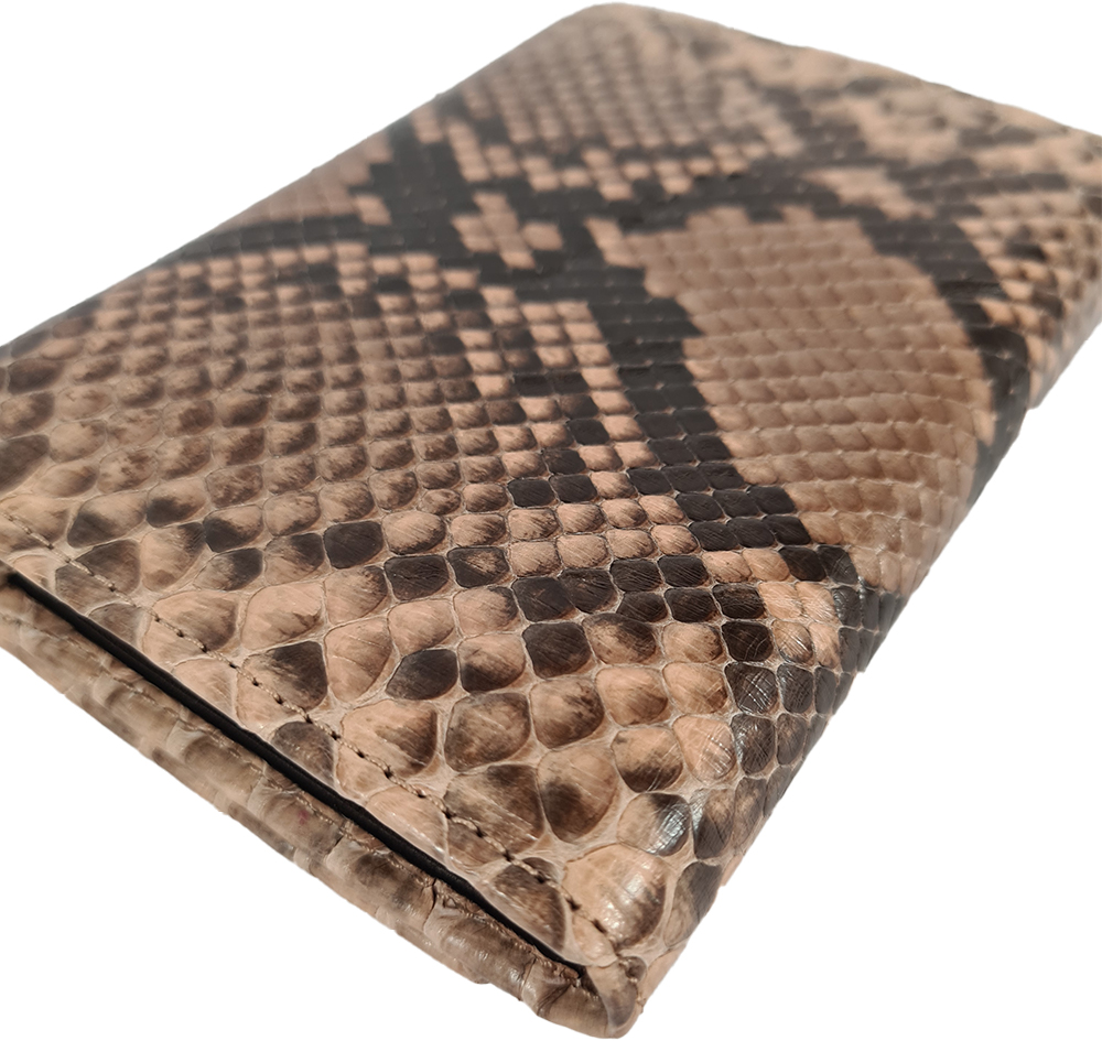 Dámská hadí peněženka Eve - Světle hnědá