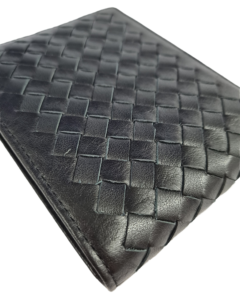 Pánská kožená peněženka Treccia - černá