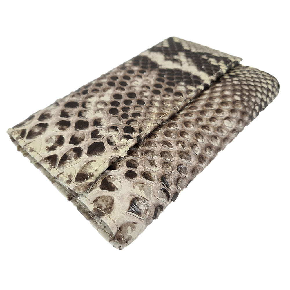 Dámská hadí peněženka Neko - Bílá