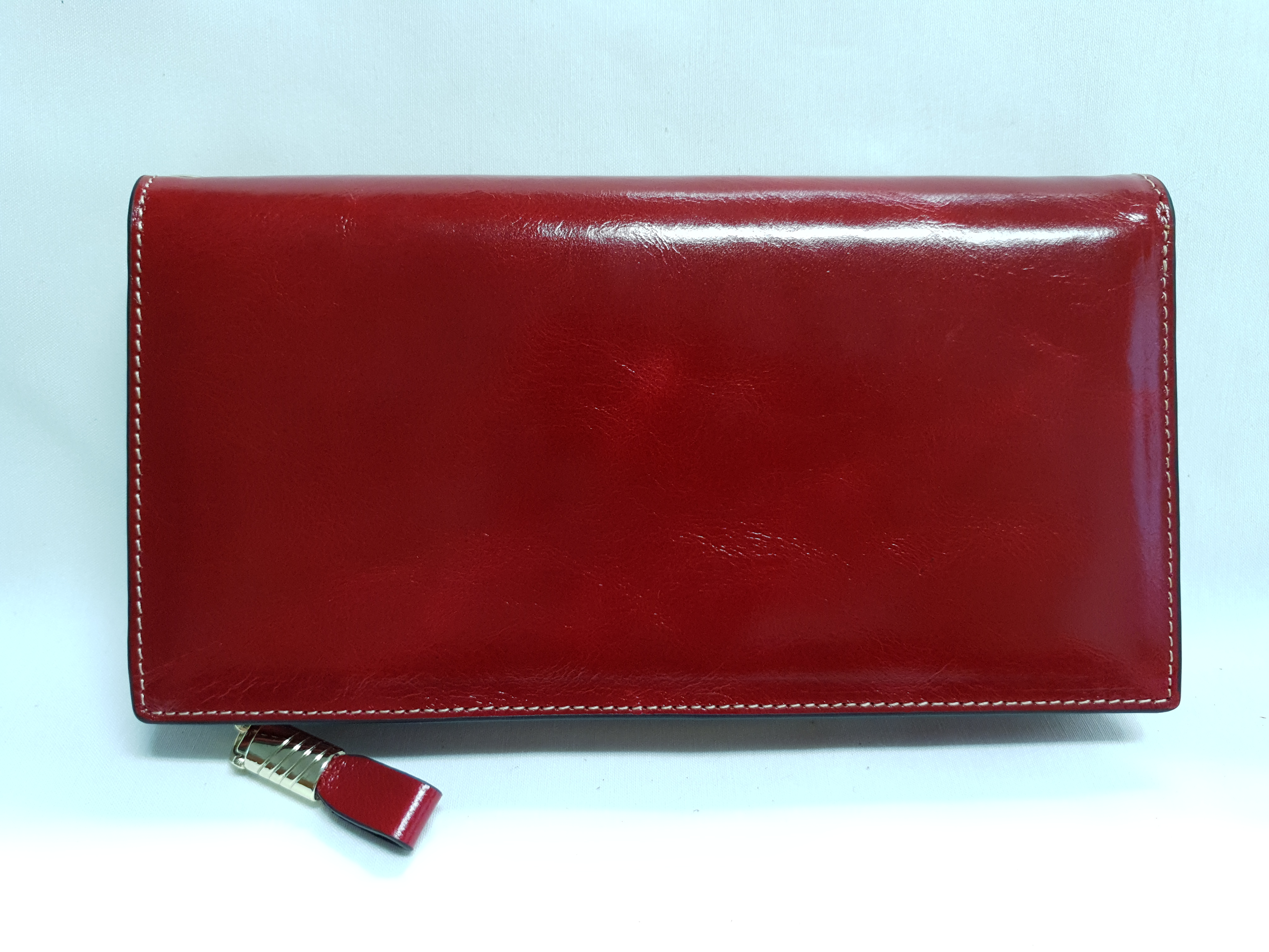 Kožené psaníčko/peněženka 8315 - červená