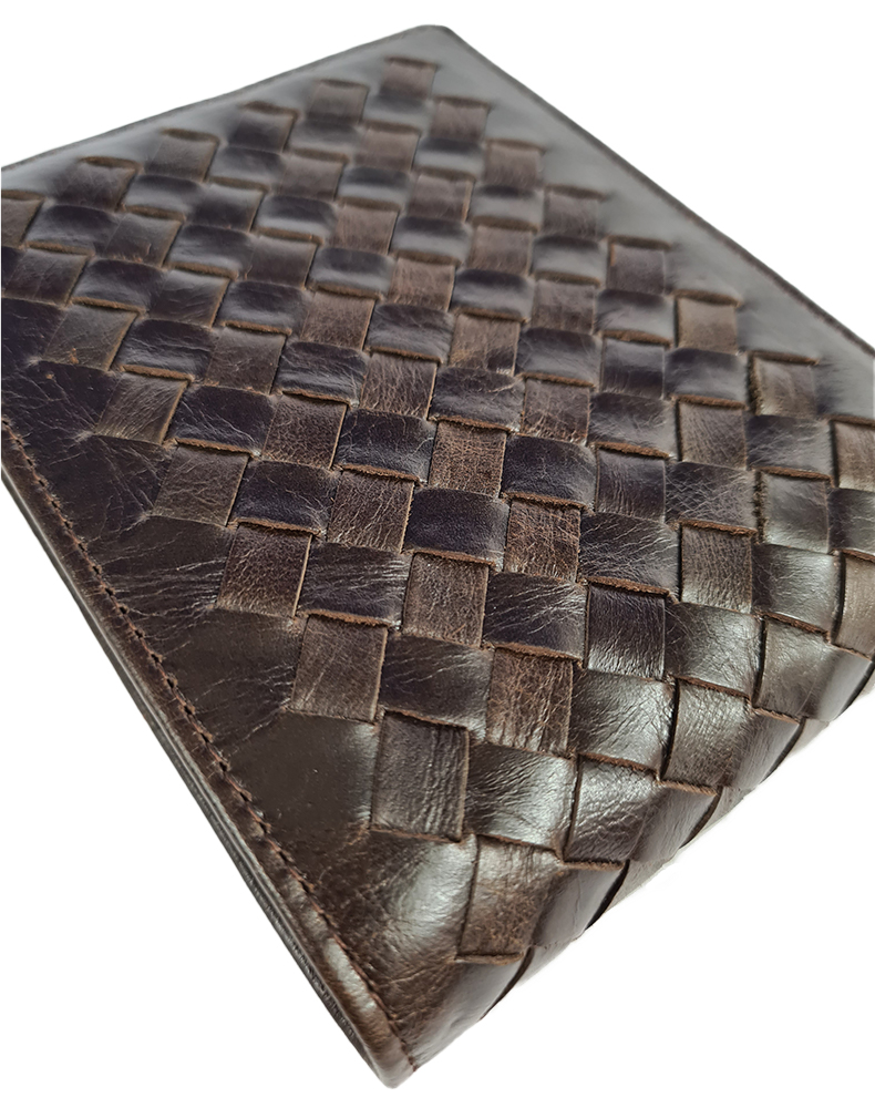 Pánská kožená peněženka Treccia - hnědá