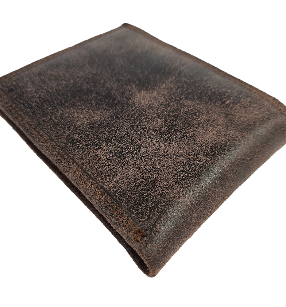 Pánská kožená peněženka Polo - Hnědá