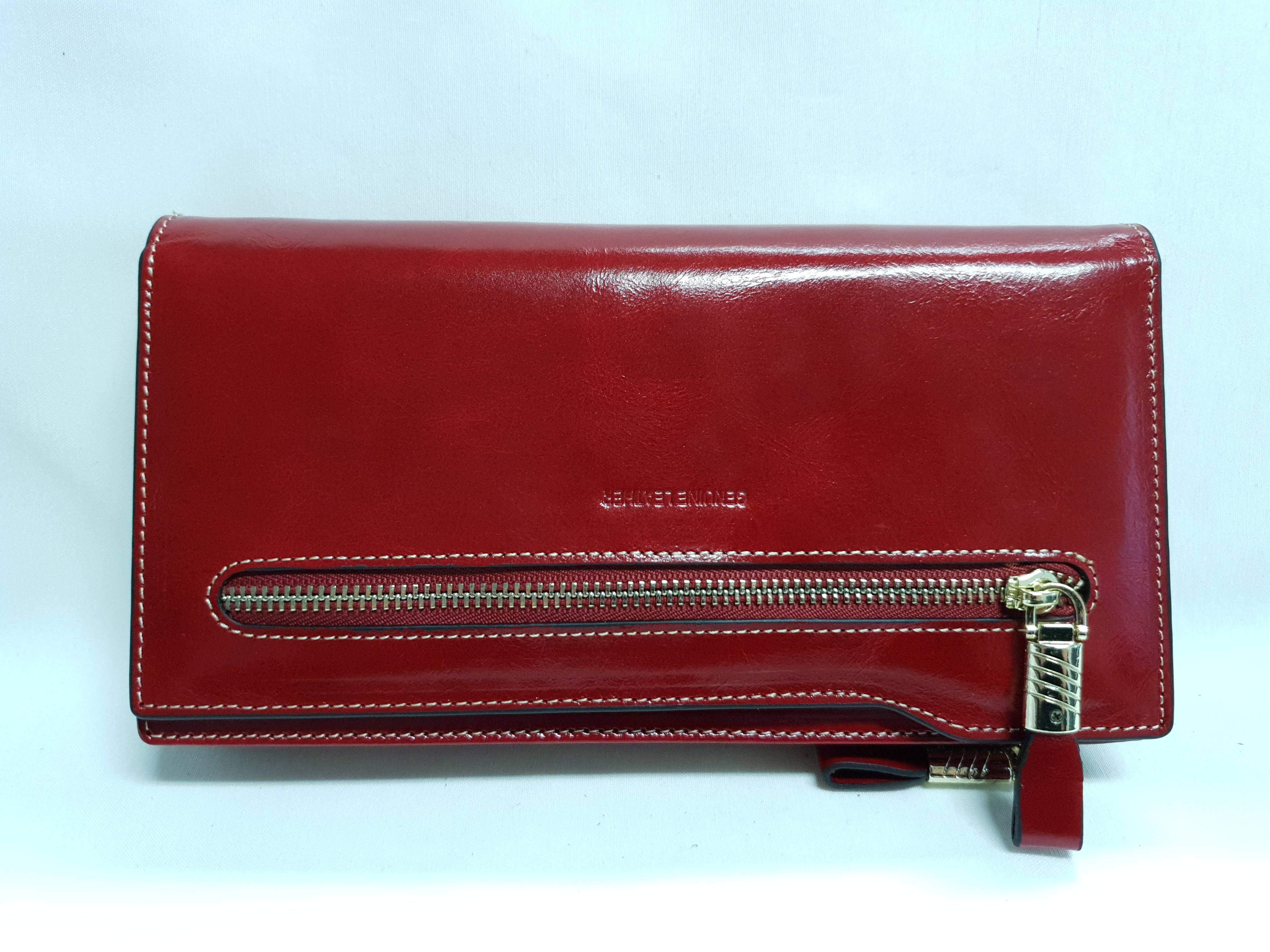 Kožené psaníčko/peněženka 8315 - červená