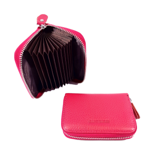 Pouzdro na kreditní karty a doklady RFID - Rose red